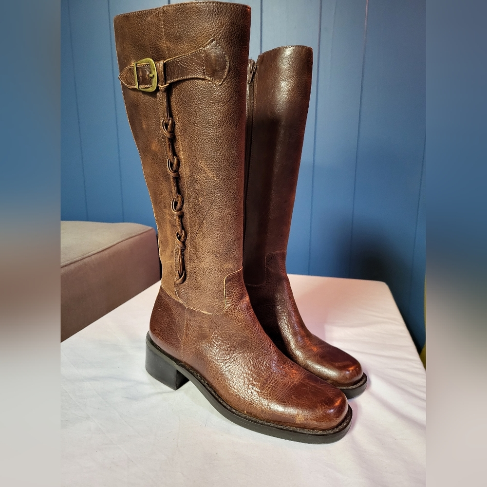 Nicole Leather Boots Size 6 - Picture 7 of 14